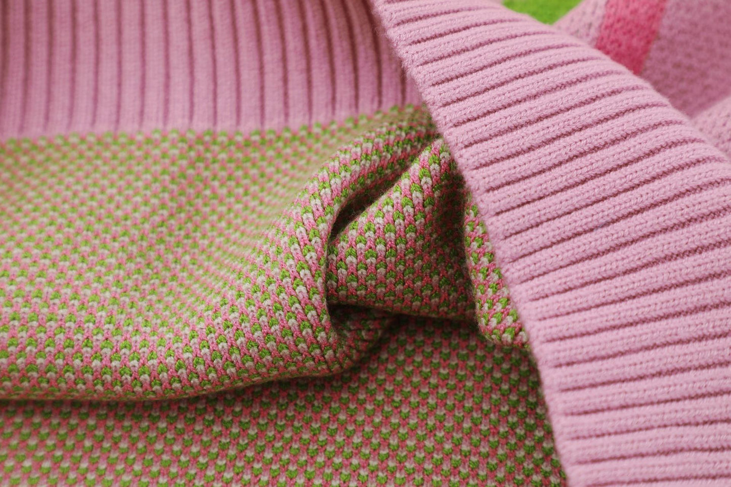 Jacquard Crew-neck Sweater For Women