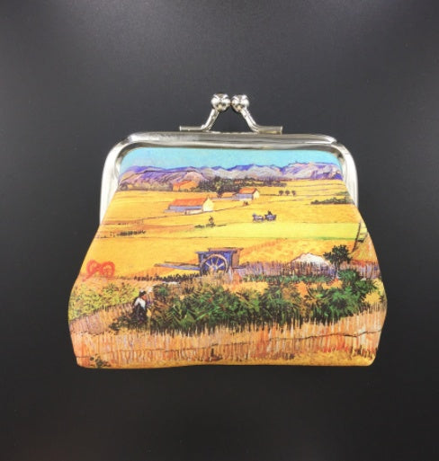 Fashion Simple Starry Sky Print Coin Purse