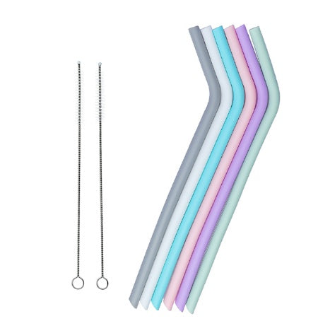 Reusable BPA Free Silicone Folding Baby Bottles, Large Image, Factory Price, Drinking Straw, For Baby