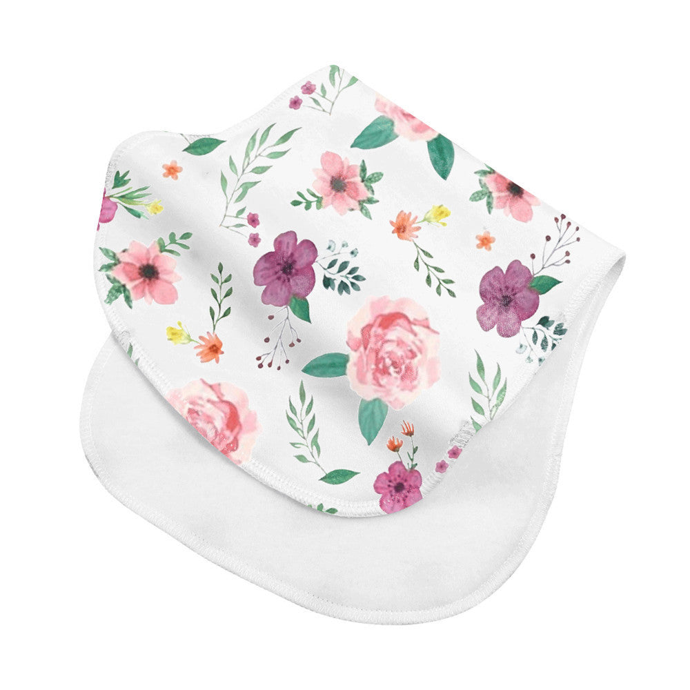 Minimally Printed Baby Feeding Towel And Hiccup Cloth