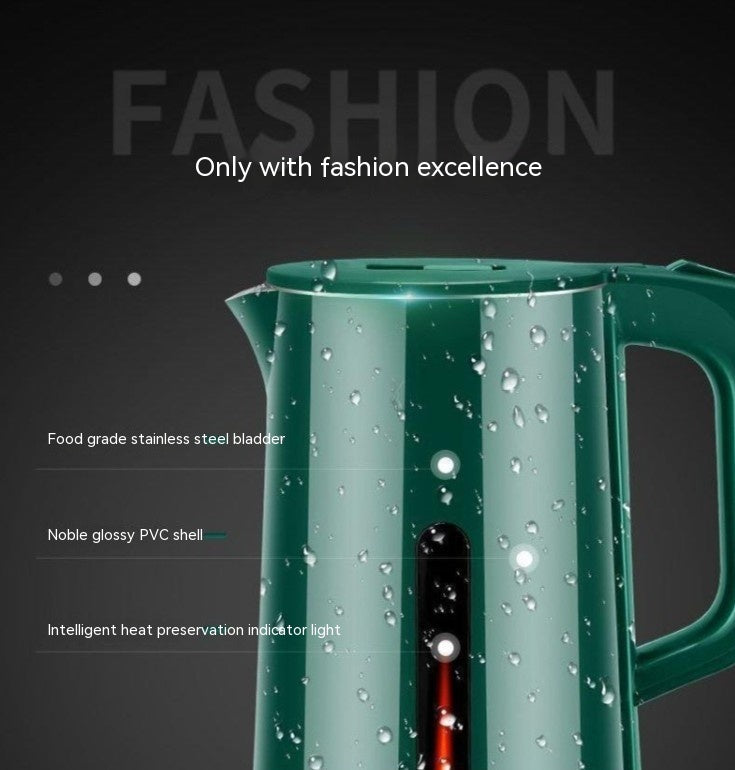 Malata Electric Kettle Stainless Steel Electric Water Pot Dormitory Household Durable Insulation