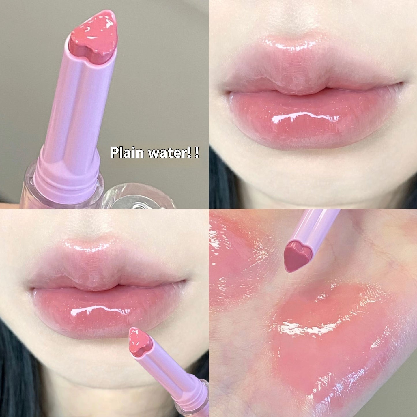 Water Light Colored Moisturizing Solid Lip Gloss