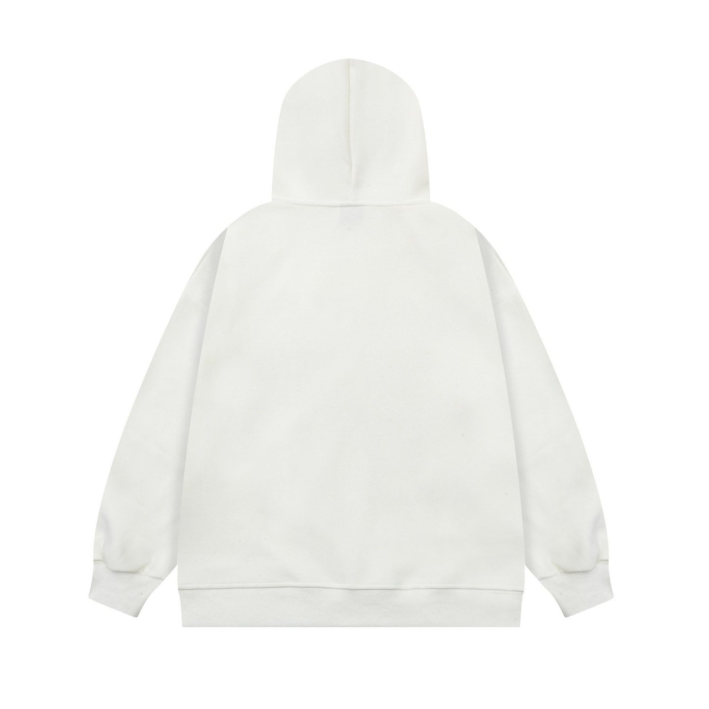 American Style Vintage Washed Old Cartoon Printed Hooded Sweatshirt Men's And Women's Loose Couple Top