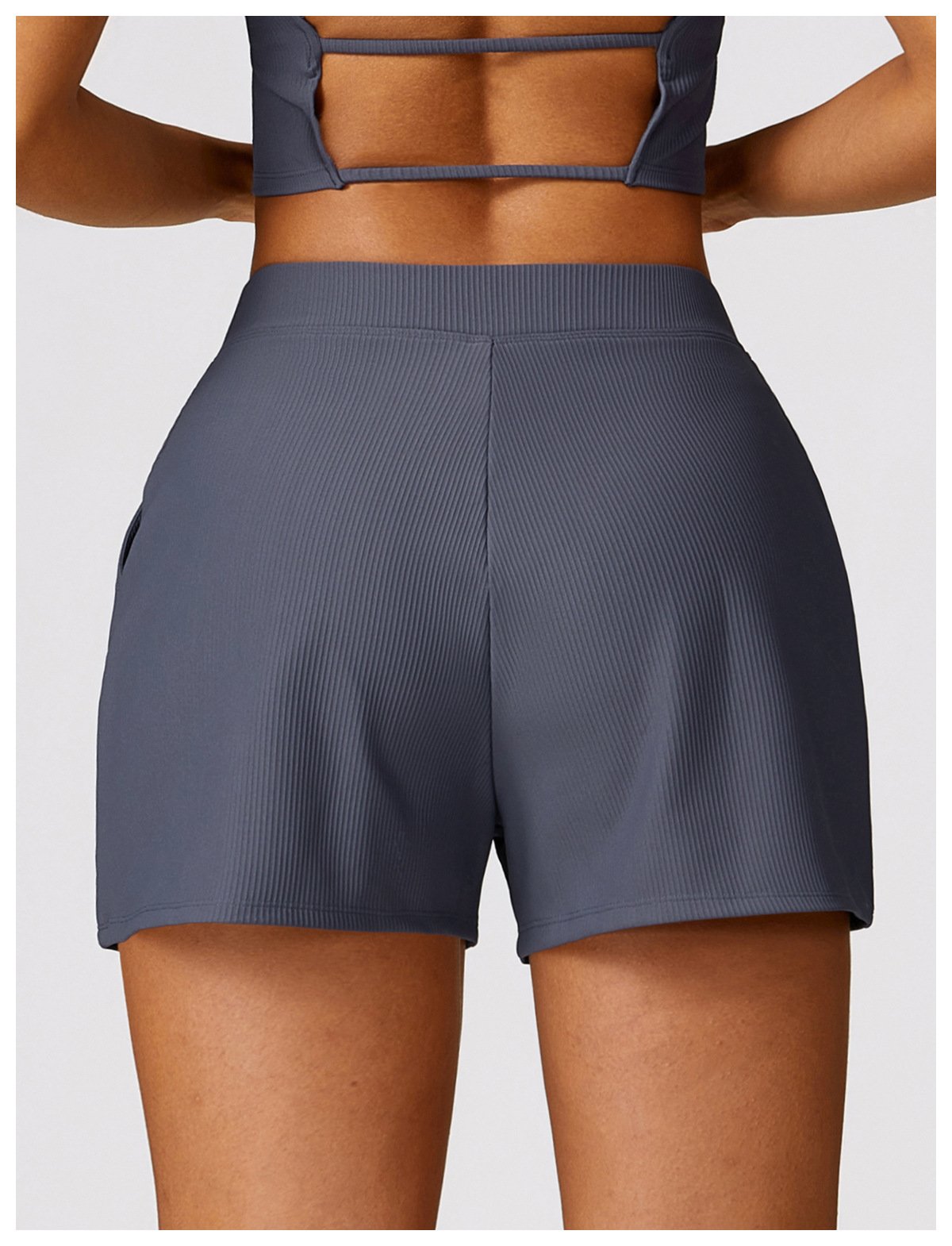 Spring Loose Casual Sports Shorts Threaded All-match Quick-drying Yoga Running Fitness Shorts Women's 8526