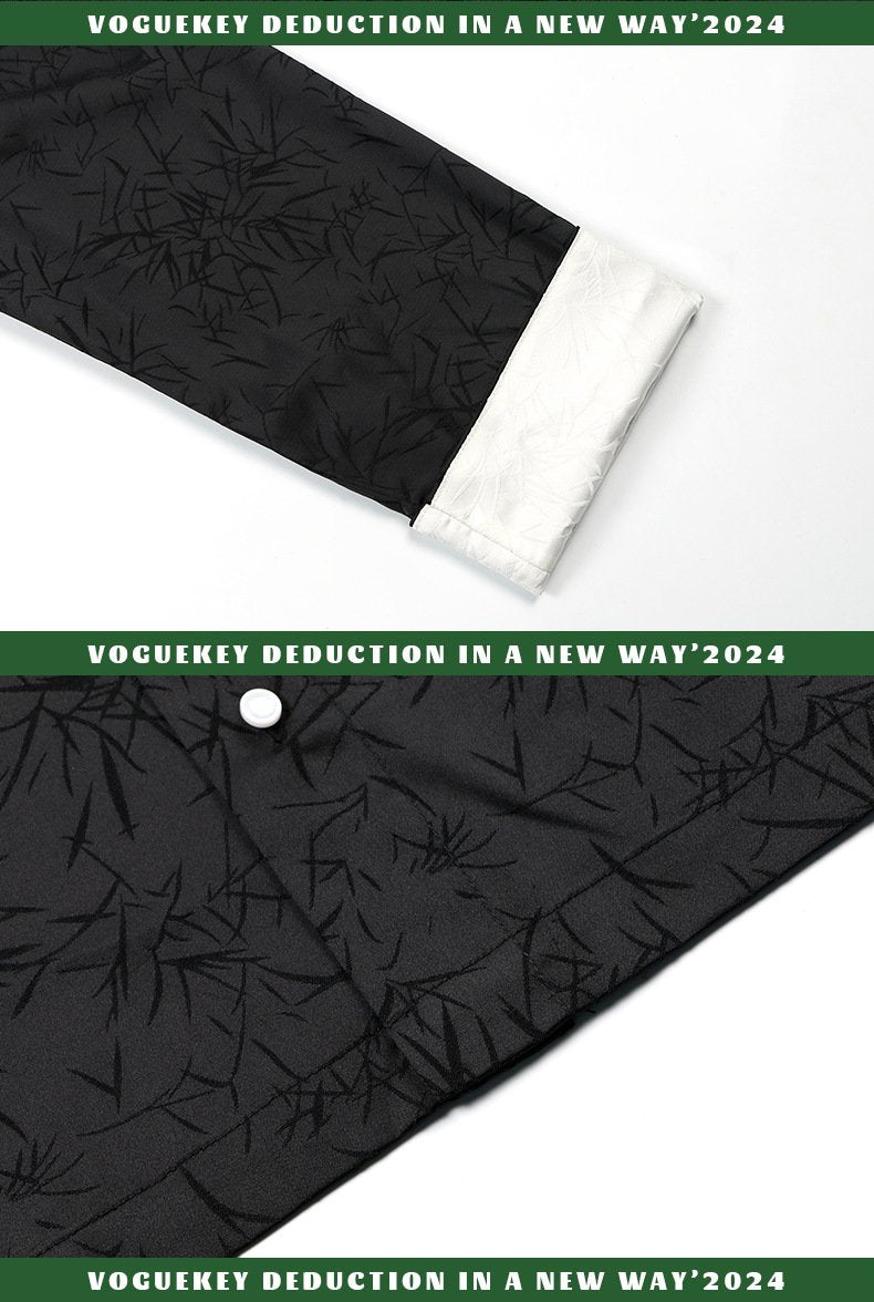 Small New Chinese Lapel Shirt Vintage Vintage Loose Long Sleeve Casual Shirt For Men And Women