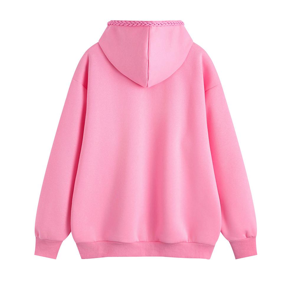 Animal Kitten Printed Loose Pullover Sweater High Street Fashionable Autumn And Winter Style Casual Long Sleeve Cartoon Hoodie For Men And Women