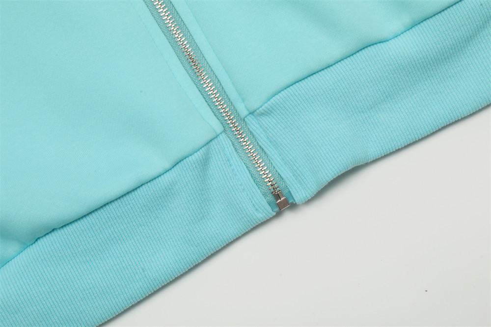 Street-blowing Trendy Butterfly Hot Drilling Patch Embroidered Loose Sweatshirt Men's And Women's Design Sense Casual Zipper Hooded Jacket