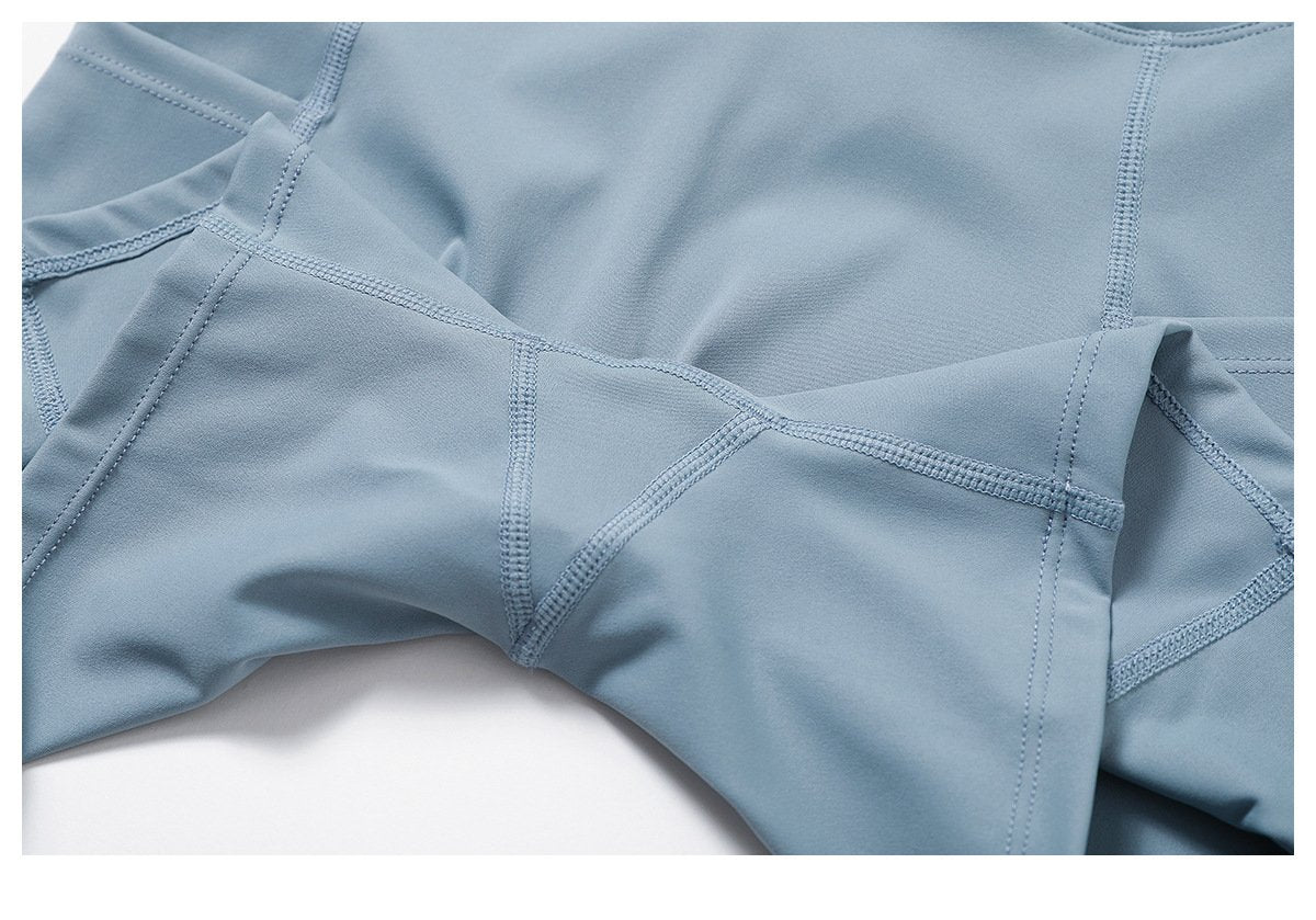 Pocket Naked Tight Yoga Shorts Casual Outer Wear Running Shorts Women's Hip Fitness Pants 8528