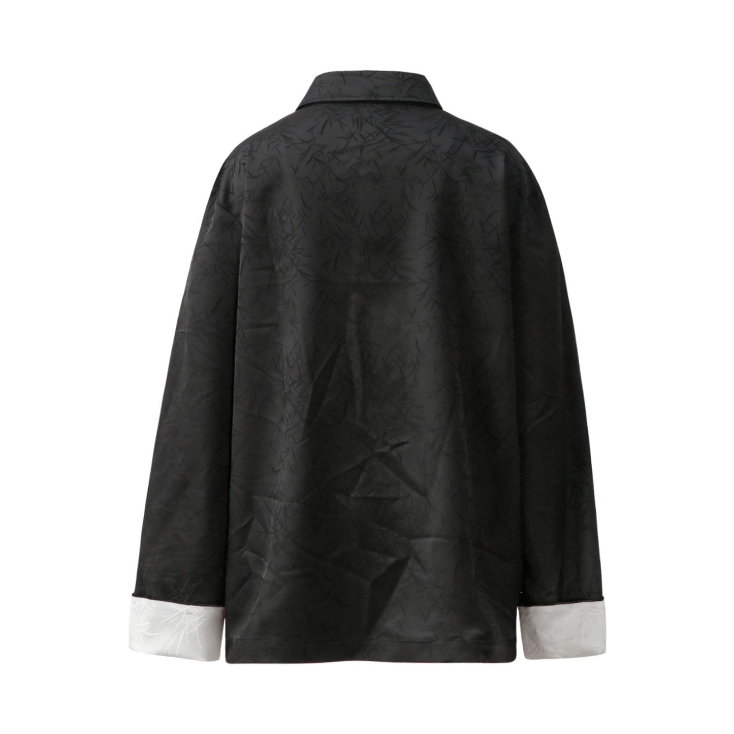 Small New Chinese Lapel Shirt Vintage Vintage Loose Long Sleeve Casual Shirt For Men And Women