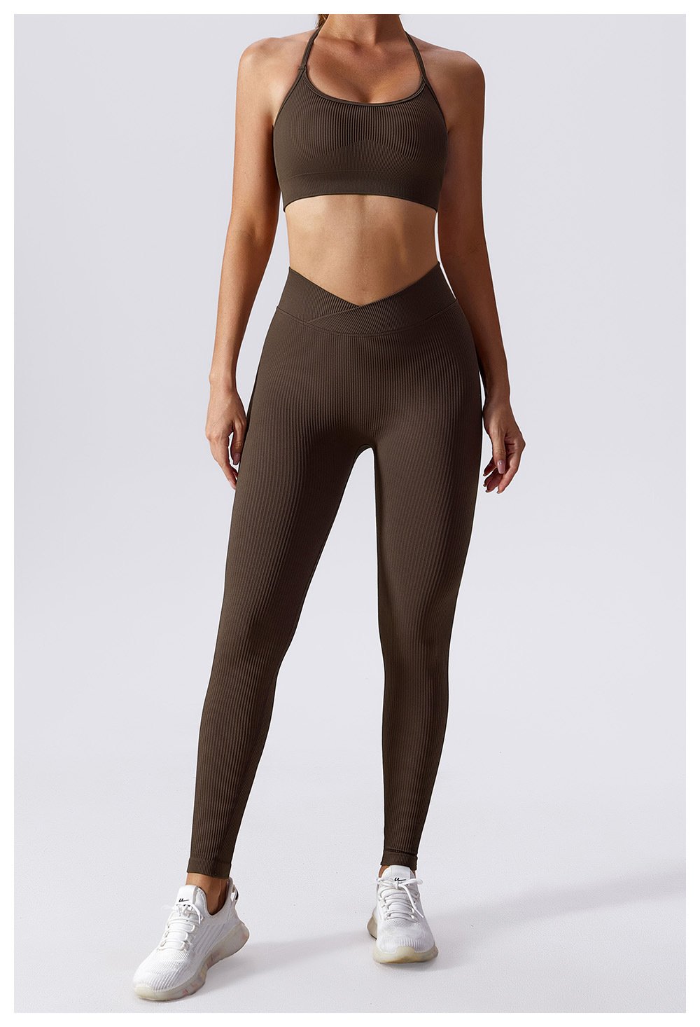 Seamless Tight Yoga Pants Women's Quick-drying High-waist Running Sports Pants Peach Hip Hip-lifting Fitness Pants