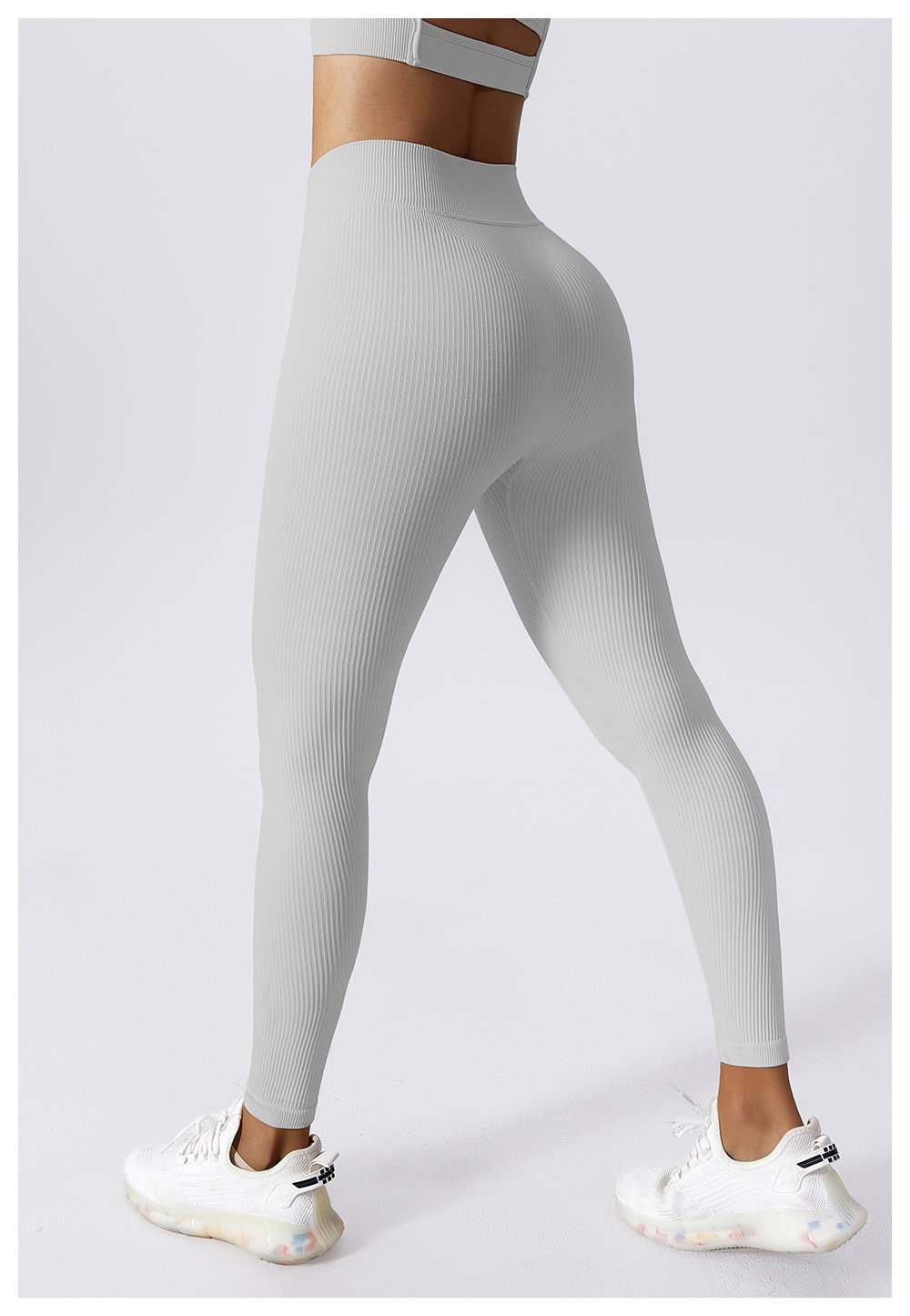 Seamless Tight Yoga Pants Women's Quick-drying High-waist Running Sports Pants Peach Hip Hip-lifting Fitness Pants