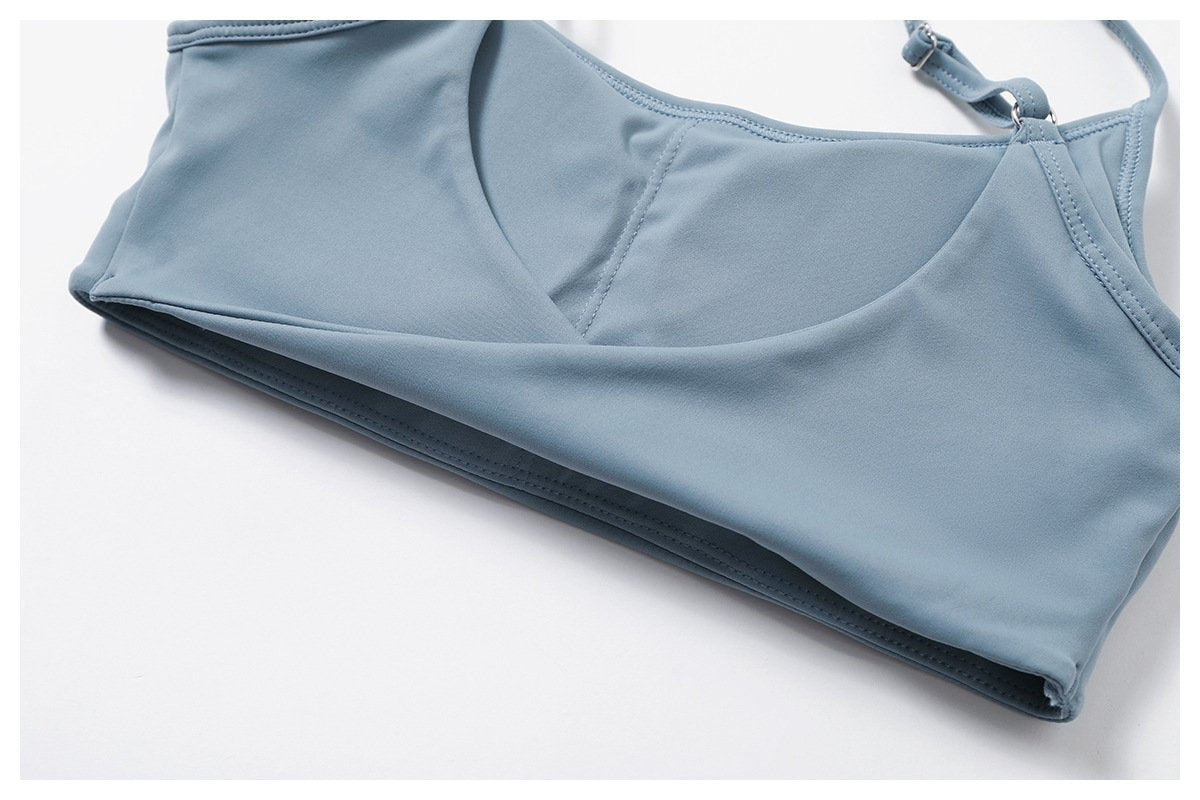 Naked Sling Beauty Back Yoga Bra Outer Wear Running Sports Underwear Push-up Tight Fitness Vest 8528