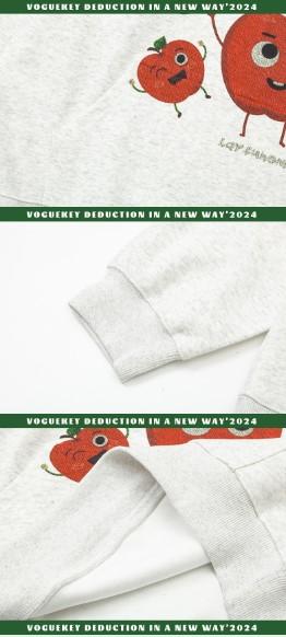 Graffiti Print Hoodie Oversize Men And Women Couple Loose Casual Top