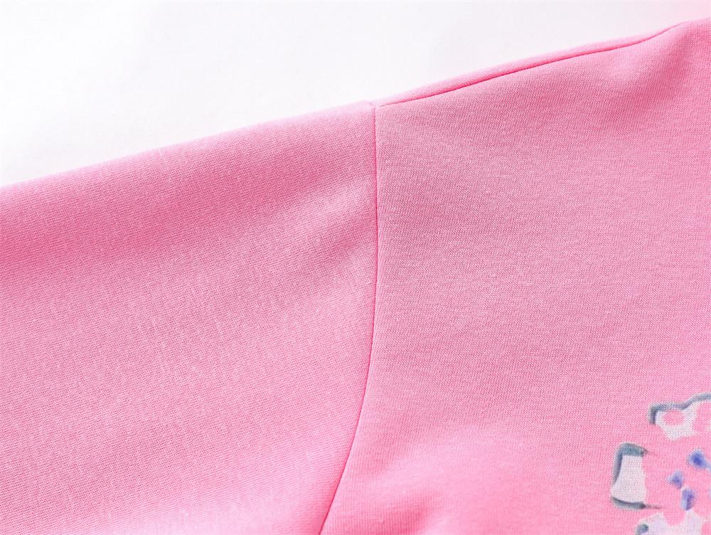 Animal Kitten Printed Loose Pullover Sweater High Street Fashionable Autumn And Winter Style Casual Long Sleeve Cartoon Hoodie For Men And Women