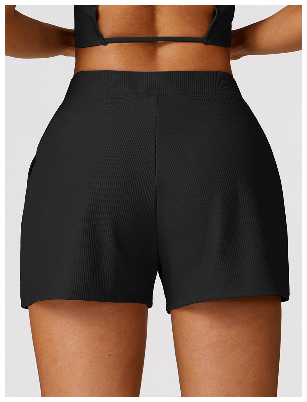 Spring Loose Casual Sports Shorts Threaded All-match Quick-drying Yoga Running Fitness Shorts Women's 8526