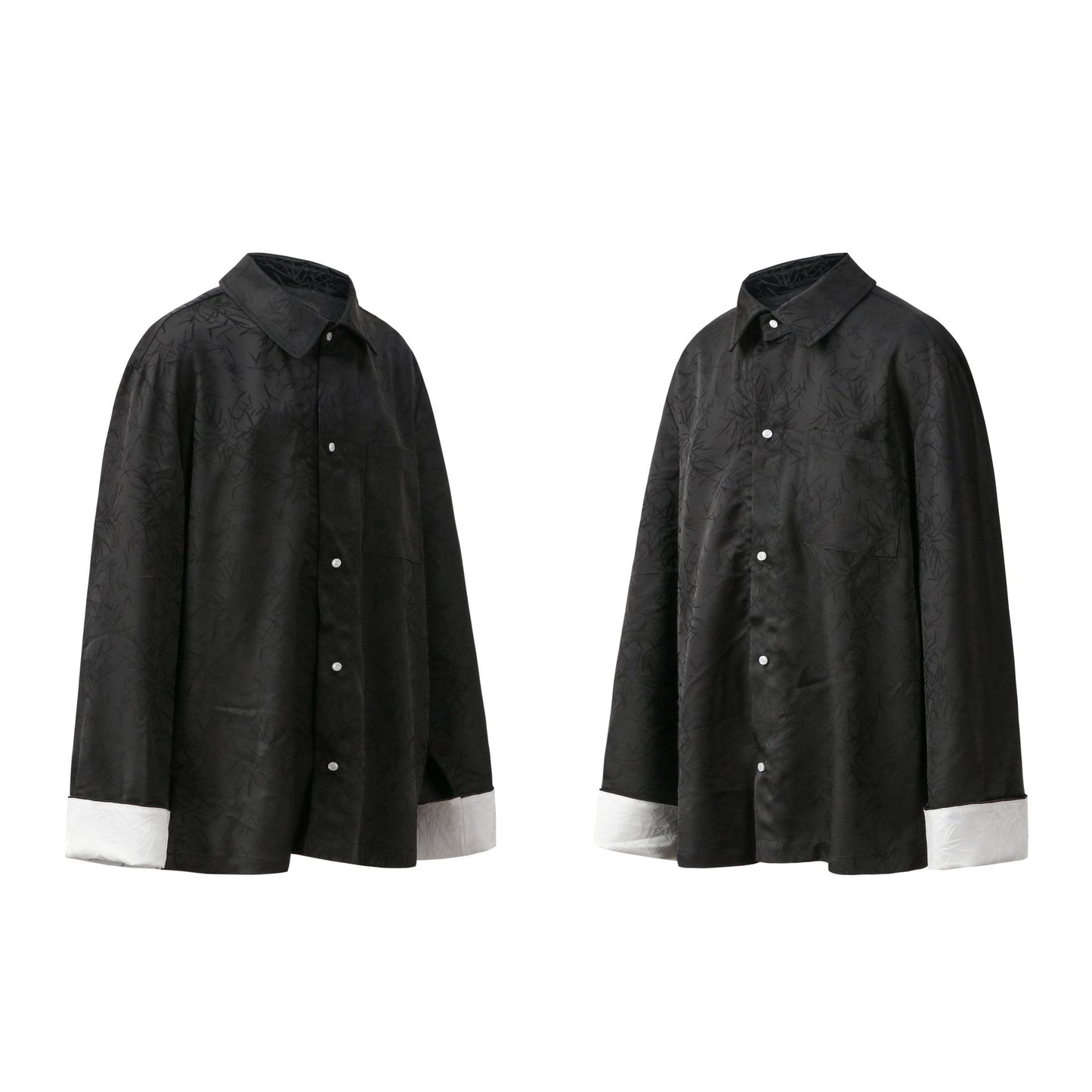 Small New Chinese Lapel Shirt Vintage Vintage Loose Long Sleeve Casual Shirt For Men And Women