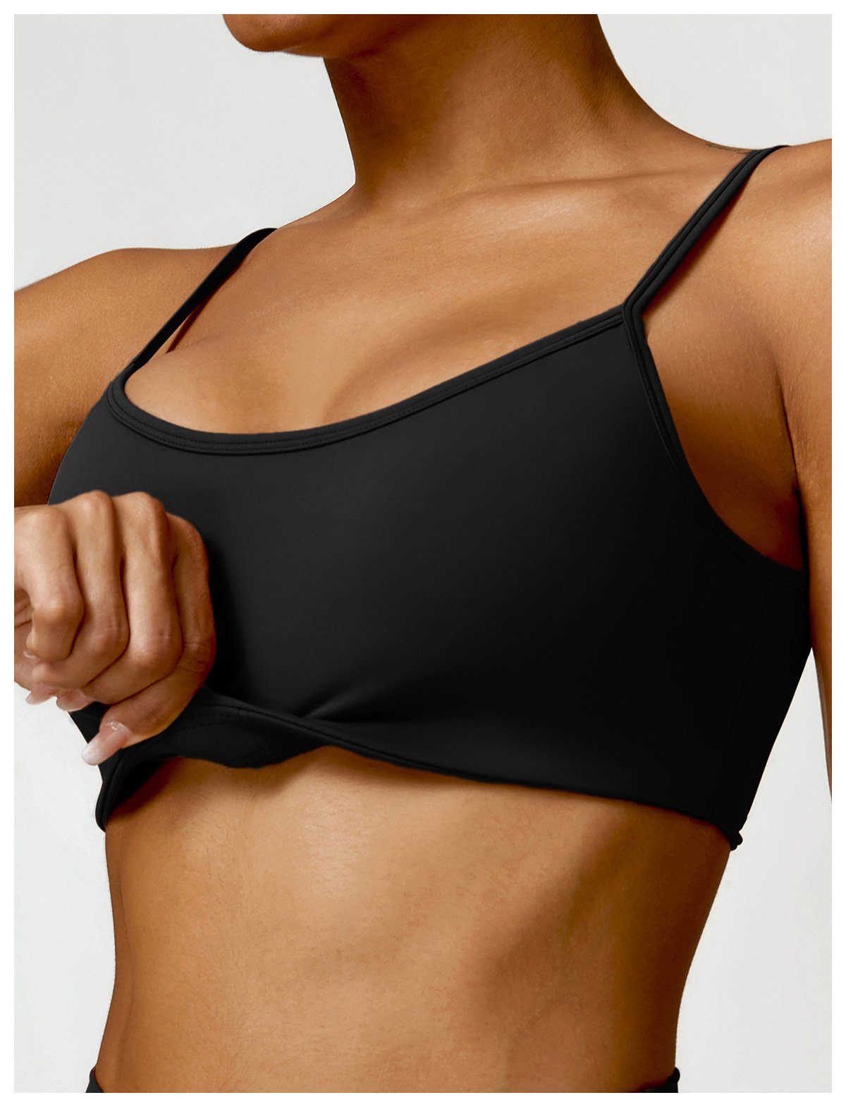 Naked Sling Beauty Back Yoga Bra Outer Wear Running Sports Underwear Push-up Tight Fitness Vest 8528
