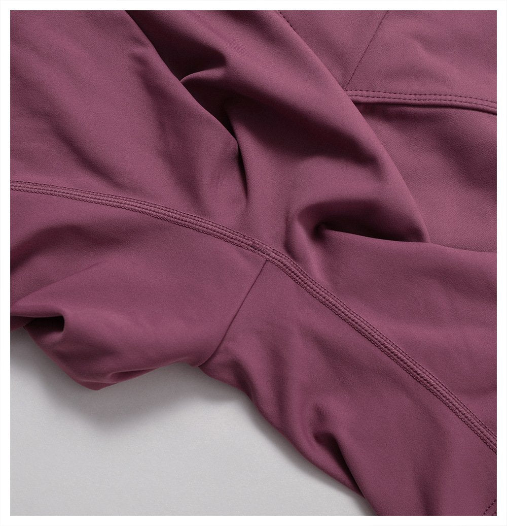 Body Shaping Abdominal Riding Running Fitness Pants Hip Naked Yoga Pants Women's Training Stretch Tight Pants 8233