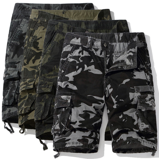 Plus Size Fifth Pants Cargo Shorts Men