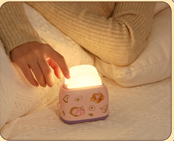 Toaster Small Night Light Cute USB Girl Heart