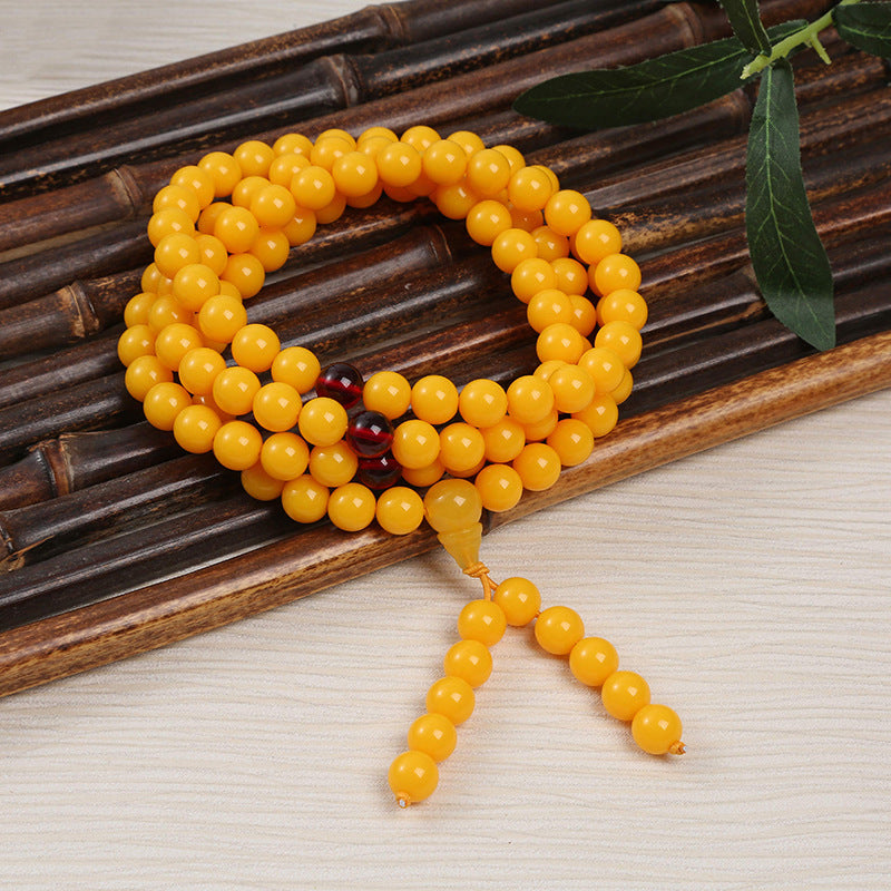 Non-natural Beeswax Beads Bracelet