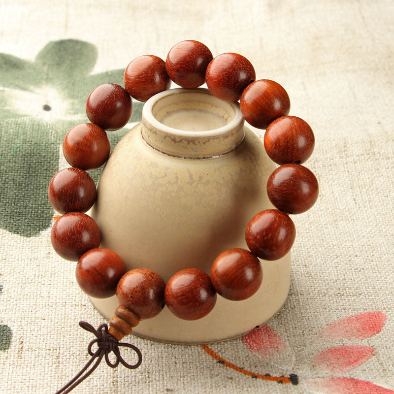 Buddha Beads Rosewood Bracelet