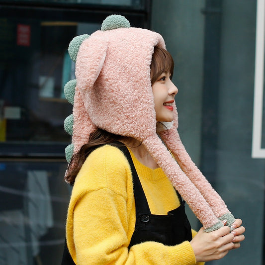 Cute Winter Warm Earmuffs Children's Parent-child Hats