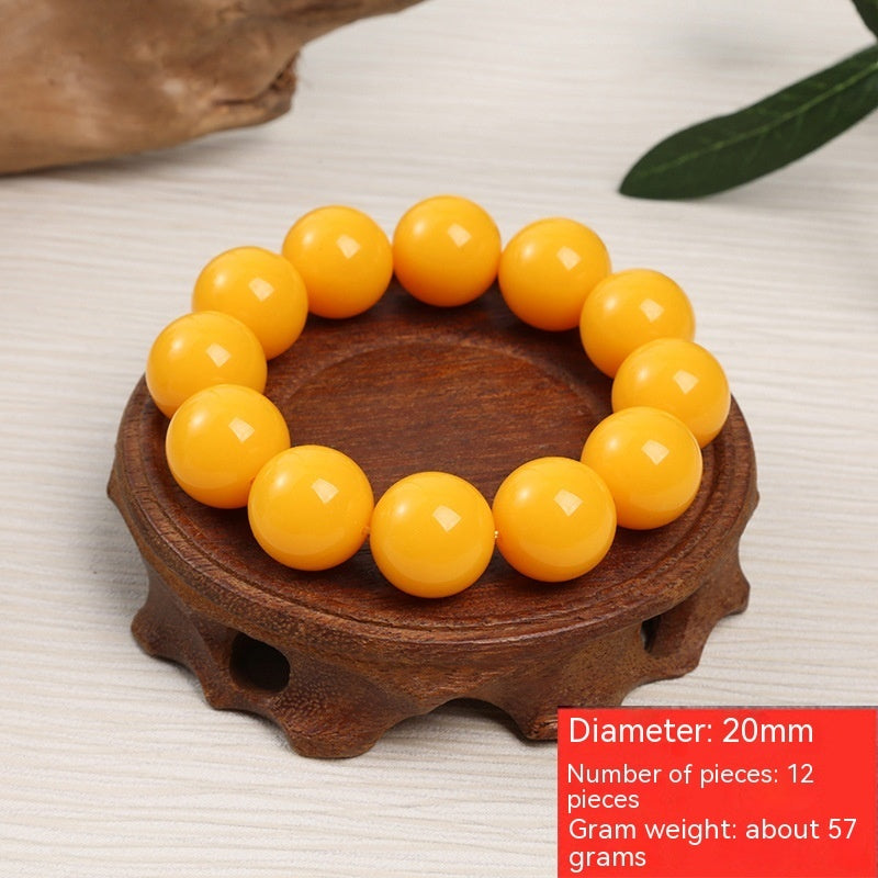 Non-natural Beeswax Beads Bracelet