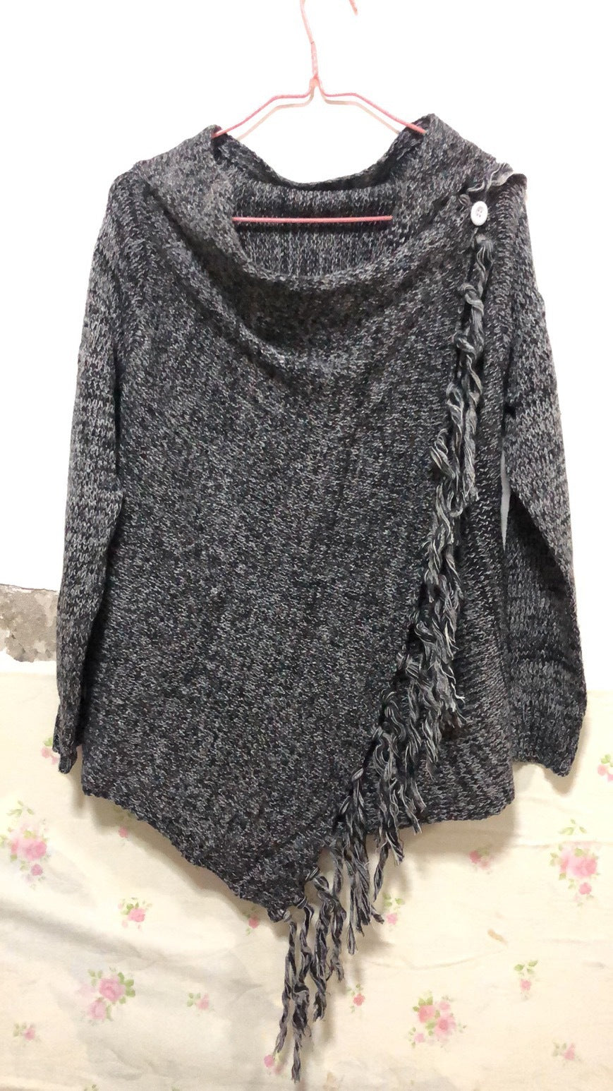 Sweater Medium Length Fashionable Tassel Women