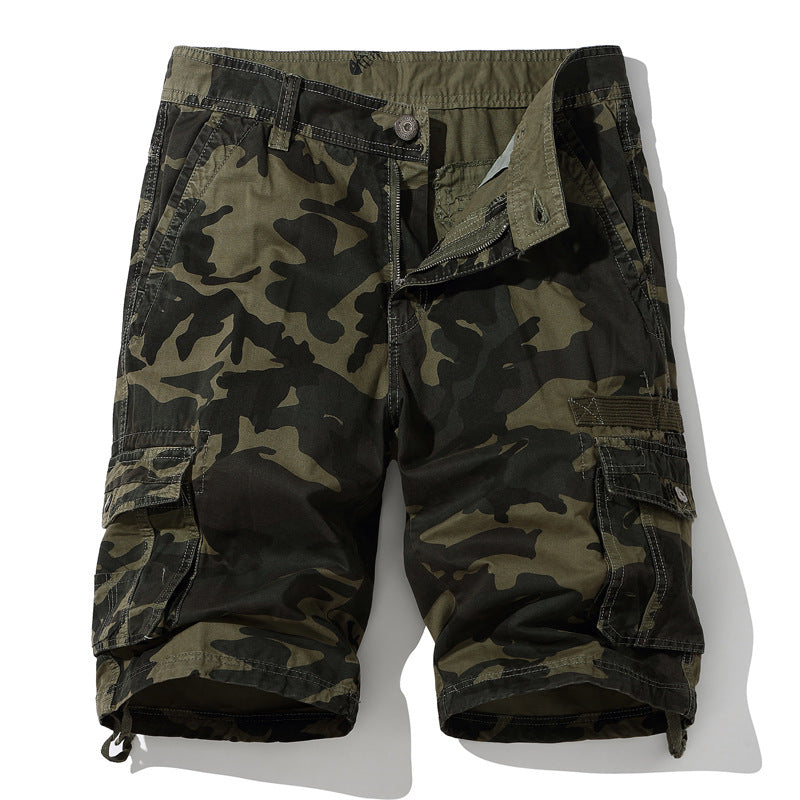 Plus Size Fifth Pants Cargo Shorts Men