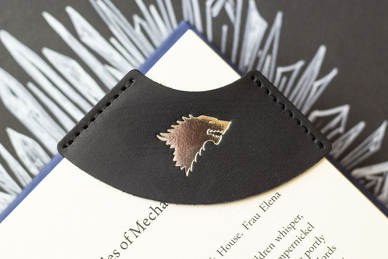 New Leather Bookmark For Books Stationery Gift