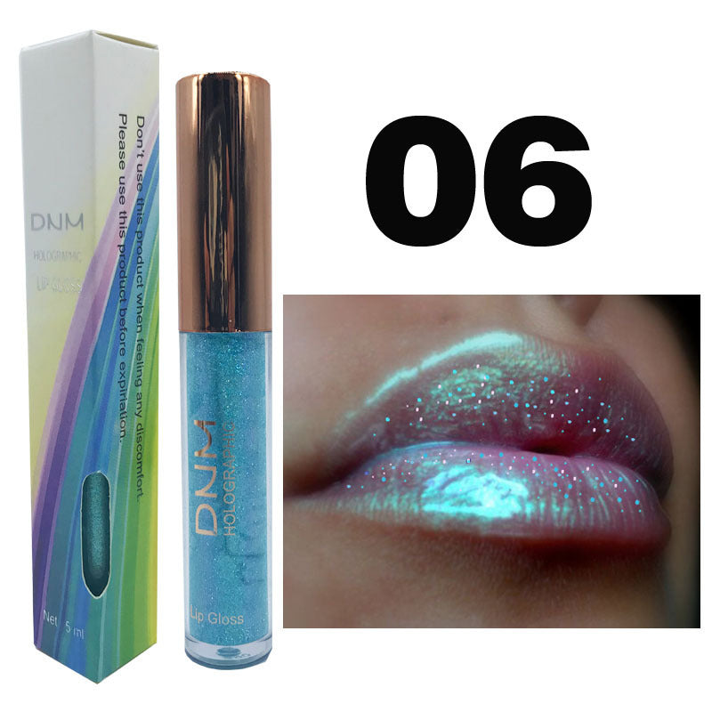 Polarized Lip Gloss Glaze Pearlescent Colorful