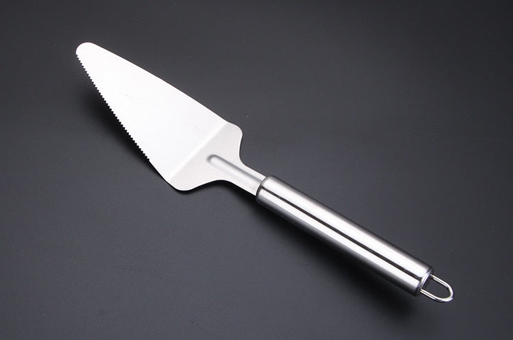 Stainless steel single round pizza cutter