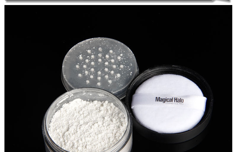 Makeup Magical Halo Three-color Natural Concealer Face Powder Finishing Loose Powder Makeup Waterproof Smear-proof