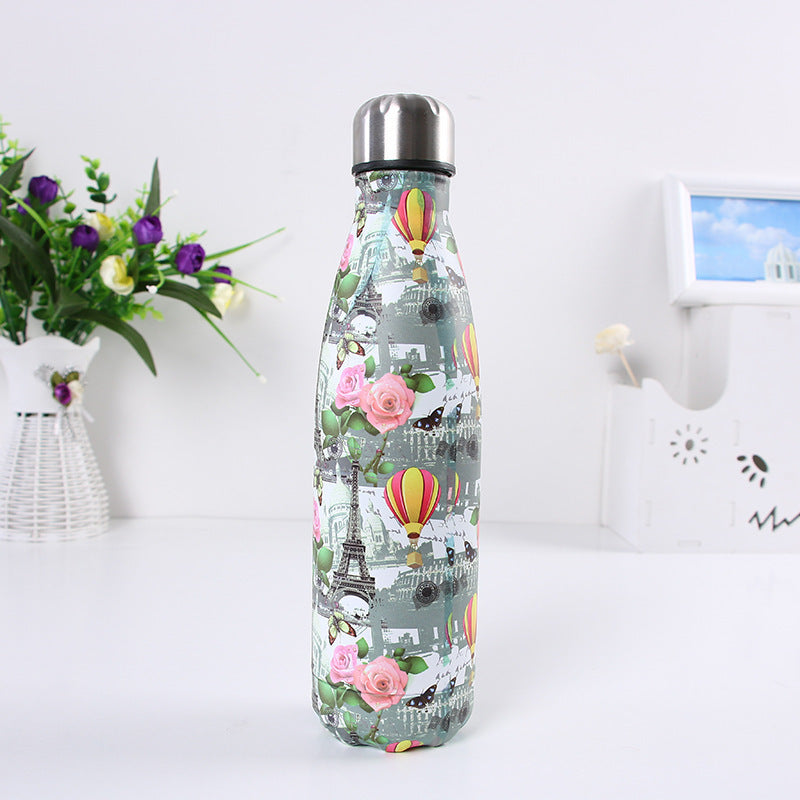 Vacuum Stainless Steel Cola Bottle Heat Preservation Portable Sports Water Cup