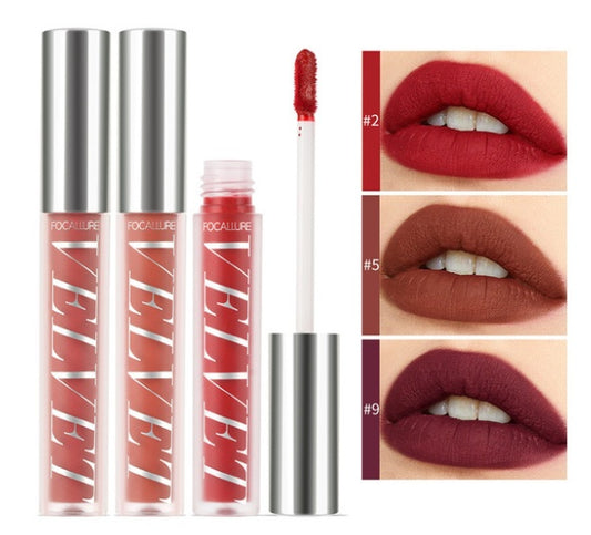 Velvet matte matte waterproof lip gloss