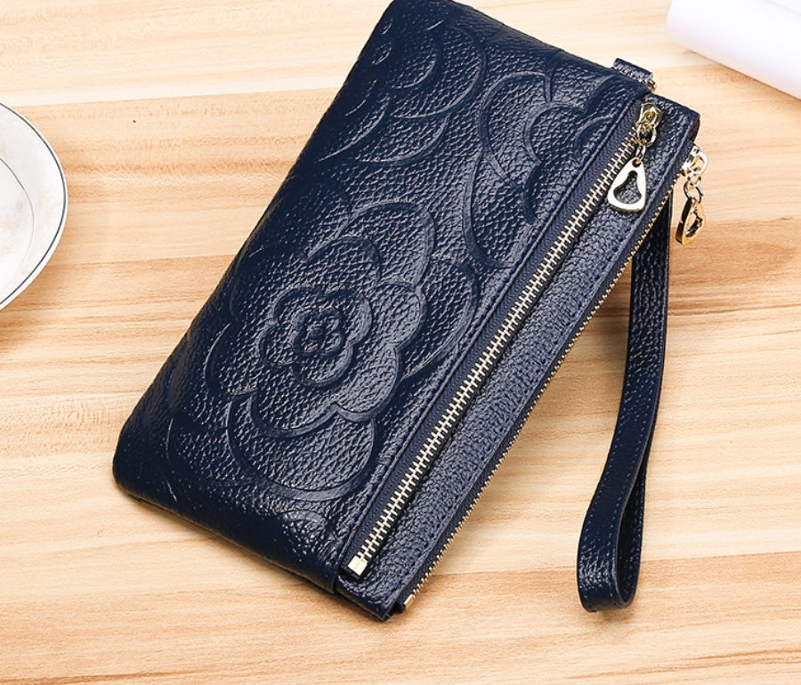 Leather coin purse