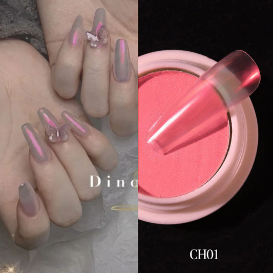 Nail solid powder Symphony mirror powder