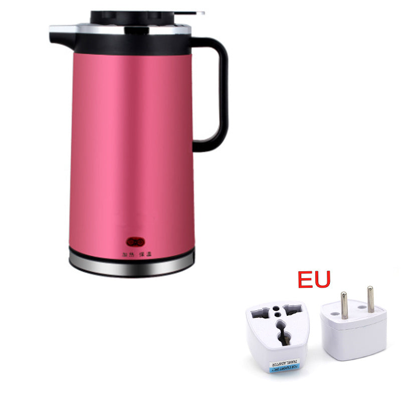 Electric kettle double insulated stainless steel mini kettle 1.8L