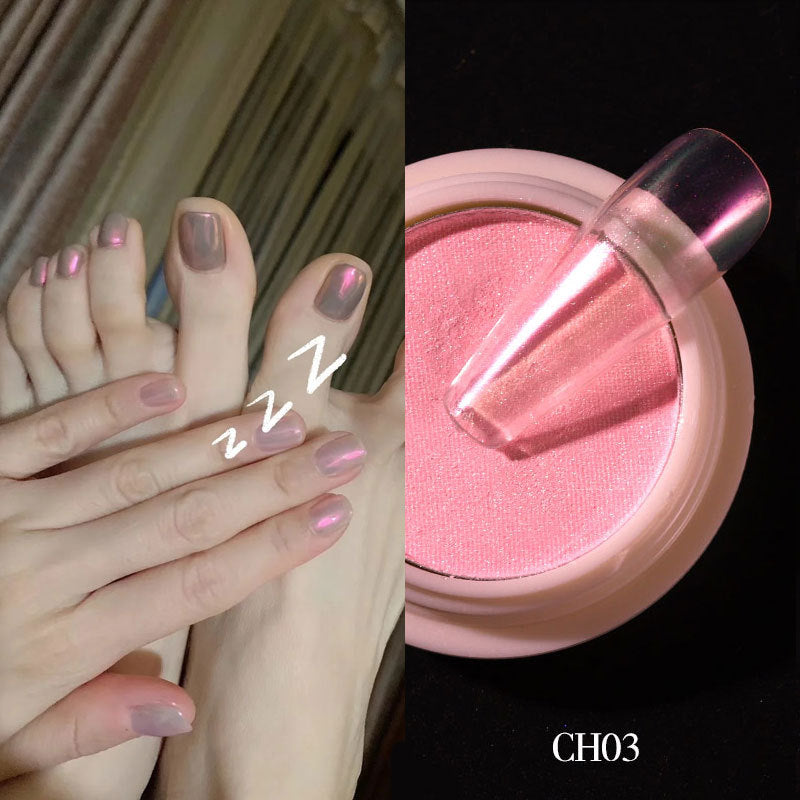 Nail solid powder Symphony mirror powder