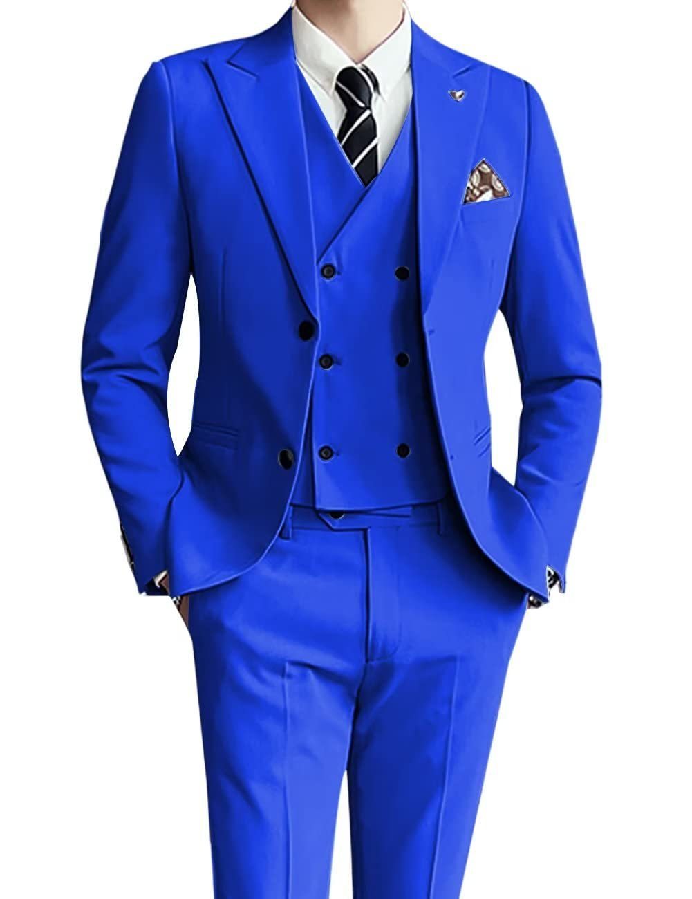 Three-piece Men's Suit Slim Fit Suit