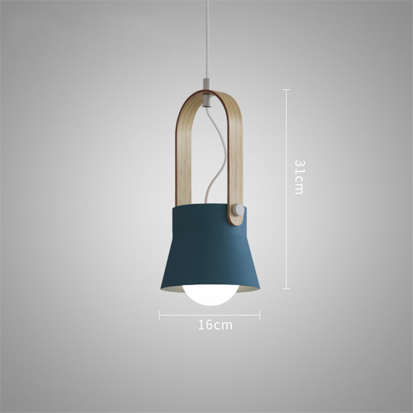 Nordic Loft LED Iron Pendant Lights Restaurant Room Bedroom