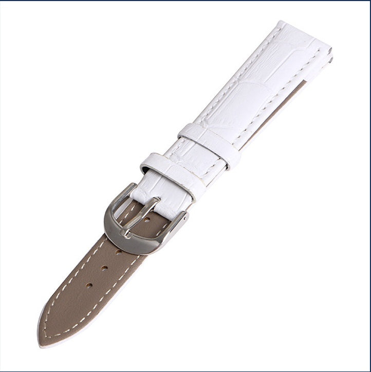 Men's and Women's Watches With Color Leather Straps