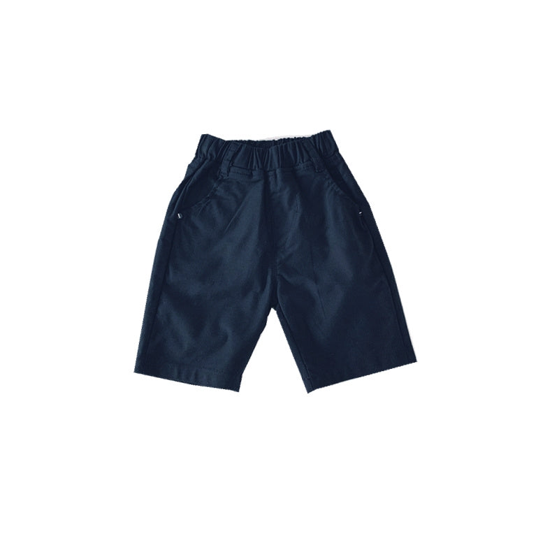 Boys Solid Color Casual Pants For Children