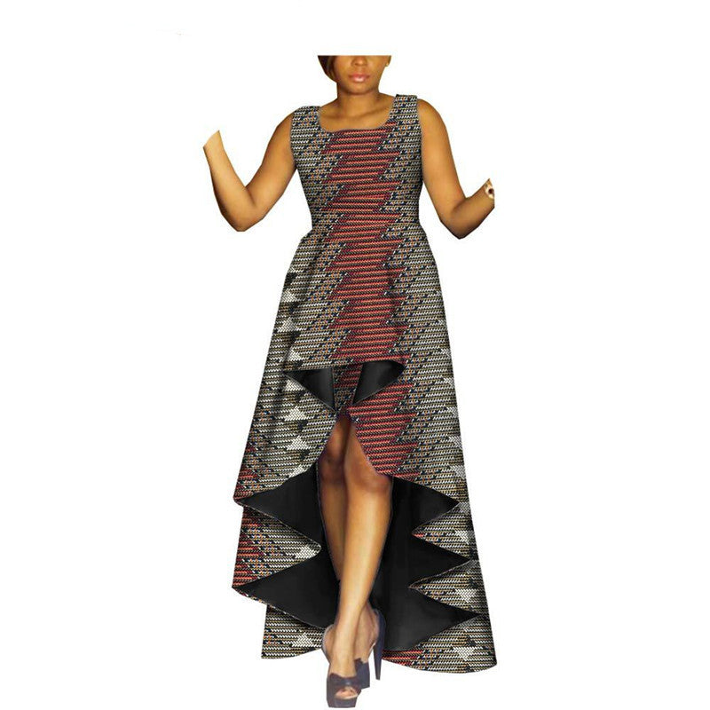 Fashion Trend African Dress Batik Printed Dress