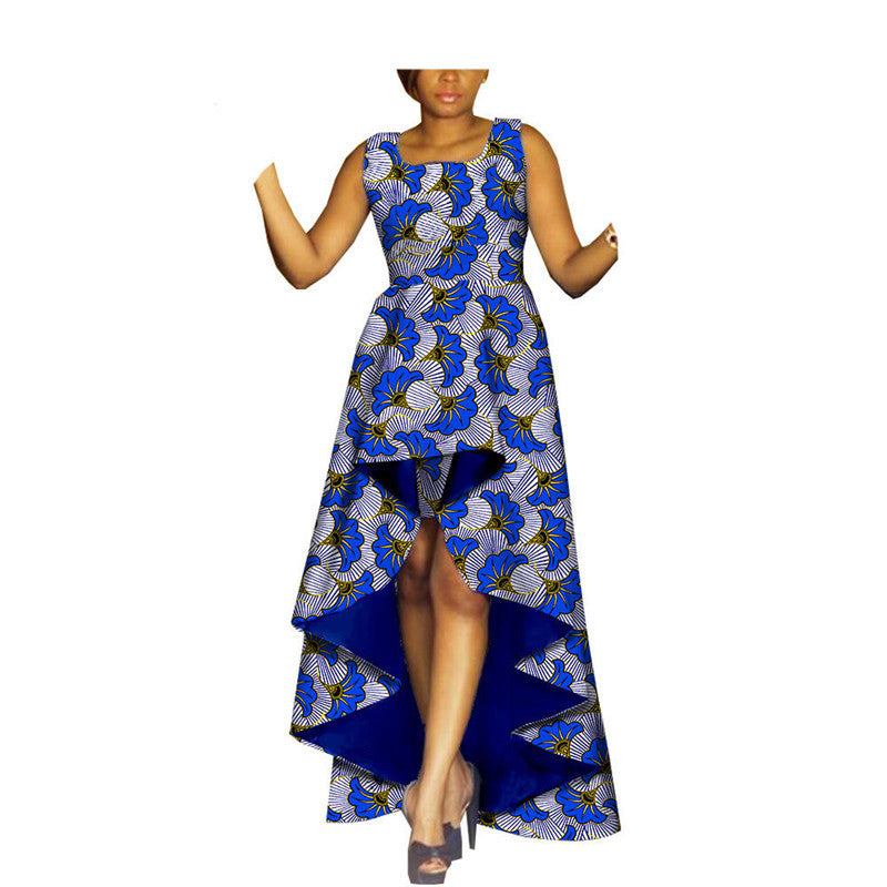 Fashion Trend African Dress Batik Printed Dress