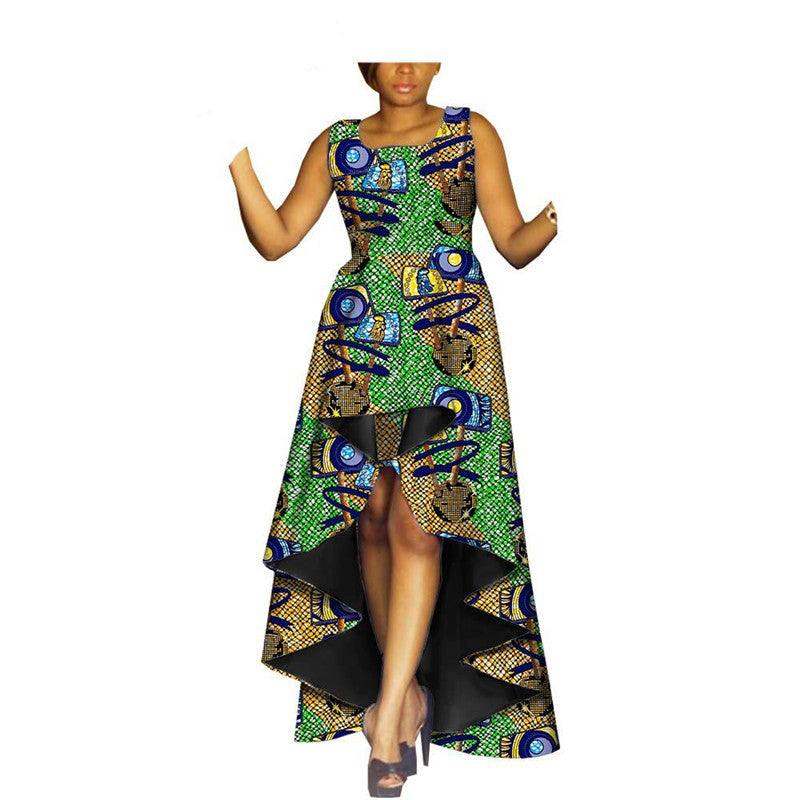 Fashion Trend African Dress Batik Printed Dress