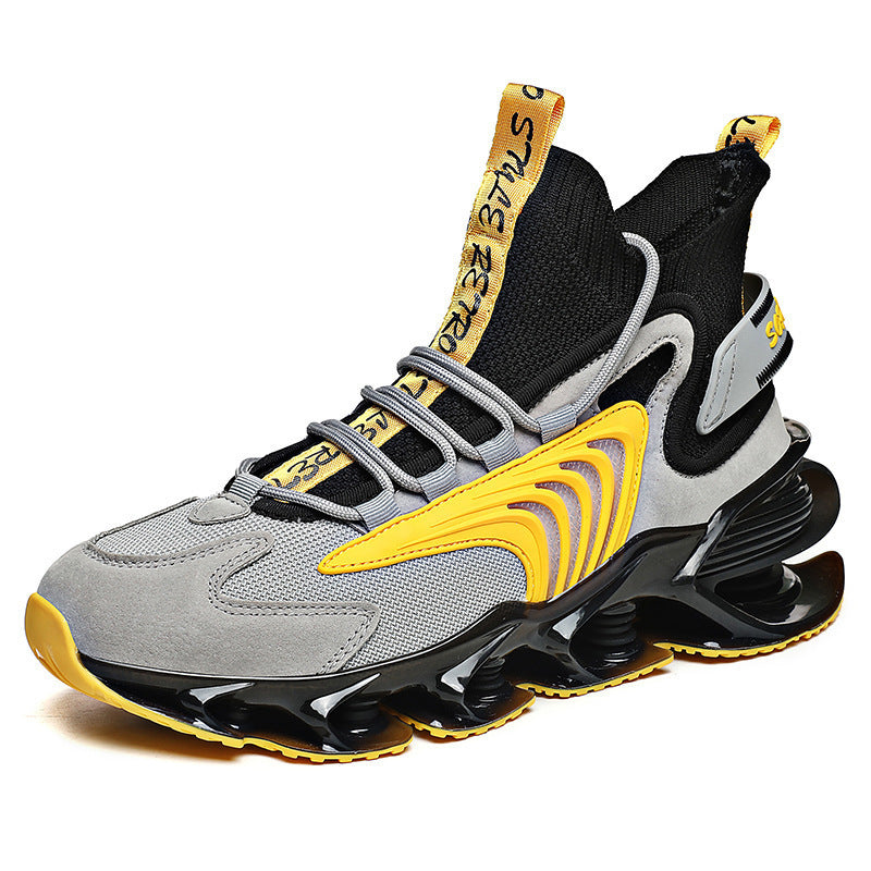 Sports High Permeability Mesh Men''s Leisure Shock Absorption Blade Running Shoes