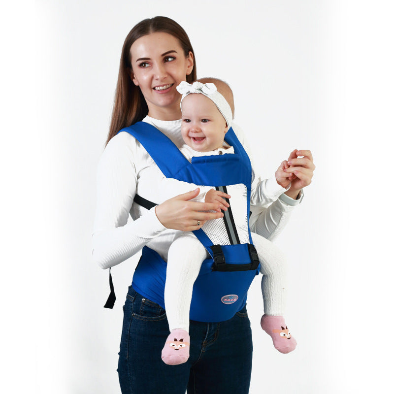 Multifunctional Breathable Double Shoulders Front Hold Baby Carrier