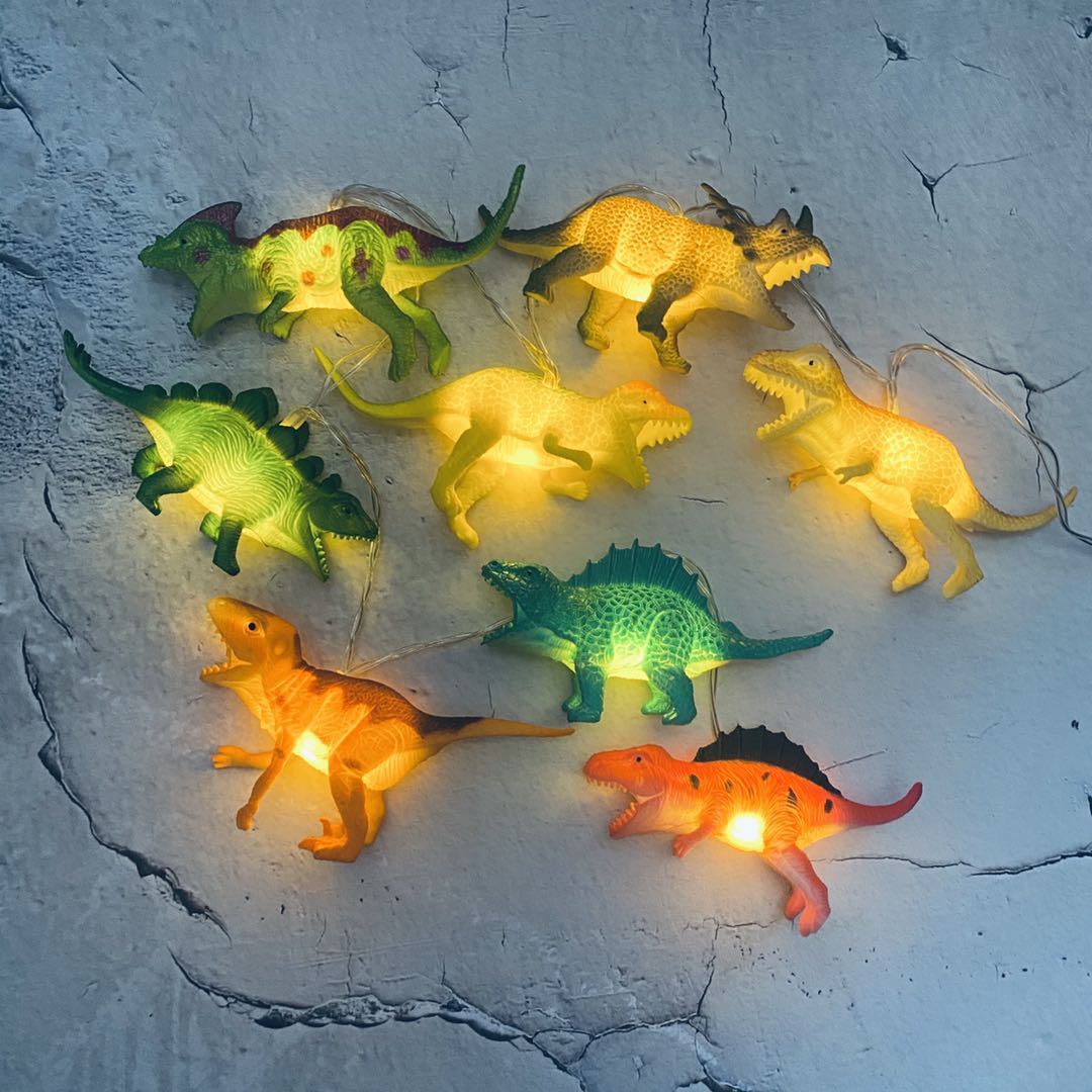 Simulation Dinosaur String Lights Toy Led Decorative Lights